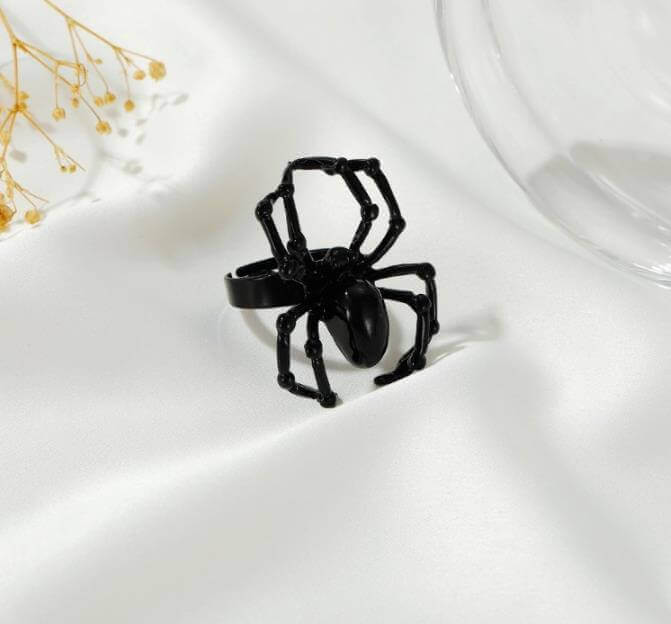 ゴシックスパイダーリング ハロウィンリング
