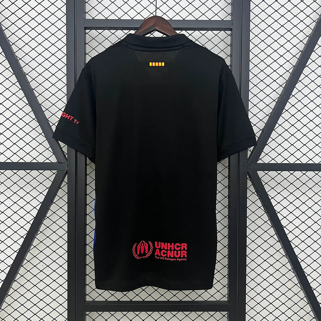 2024/2025 Barcelona Travis Scott Joint Edition Black Jersey