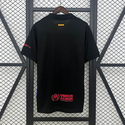 2024/2025 Barcelona Travis Scott Joint Edition Black Jersey