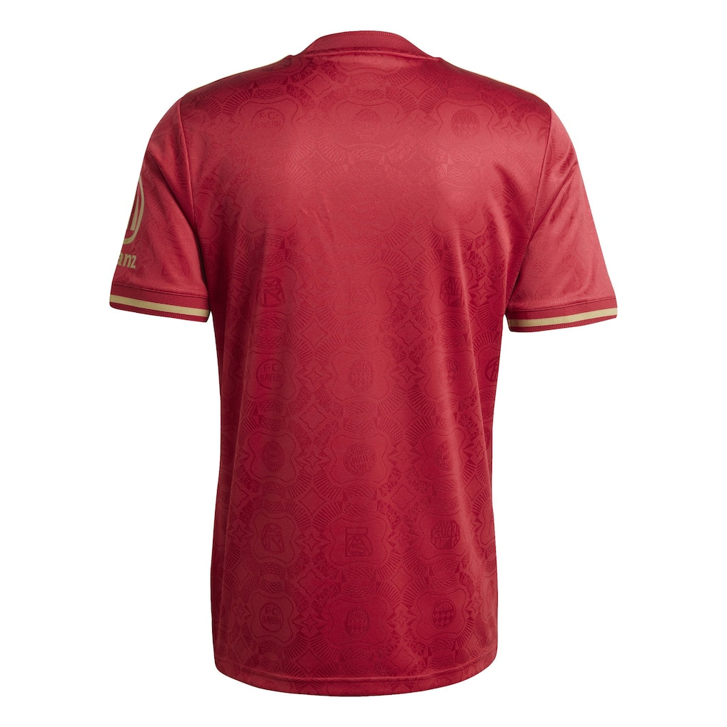 adidas Red Bayern Munich 125th Anniversary Replica Jersey