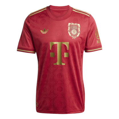 adidas Red Bayern Munich 125th Anniversary Replica Jersey