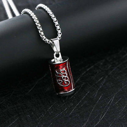 コカ・コーラ ペプシ チェーンネックレス 2個