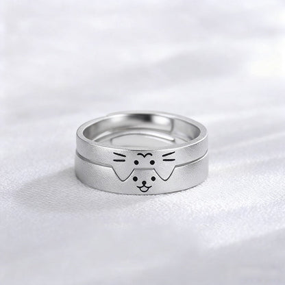 Custom Engraved Cat & Dog Rings with Gift Box