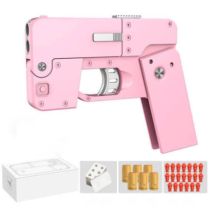 Foldable Phone Shape Pistol Nerf Toy Gun