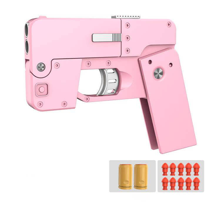 Foldable Phone Shape Pistol Nerf Toy Gun