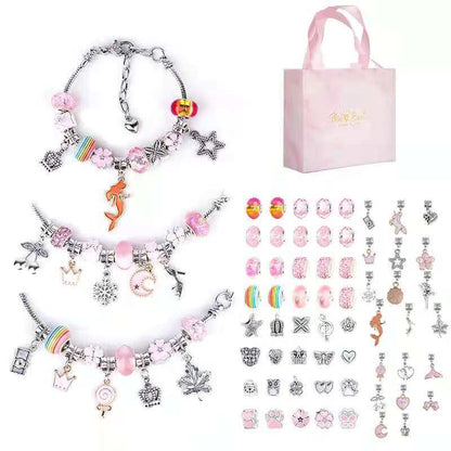 キッズ用ガールズDIYブレスレットキット