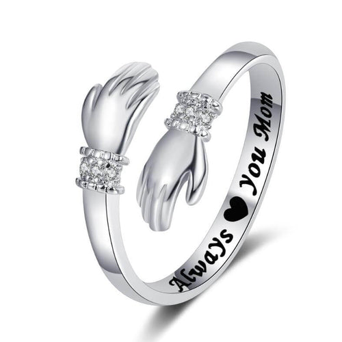 Hug Ring with message