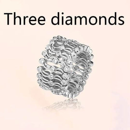 Integrated Dual-use Retractable Ring Bracelet