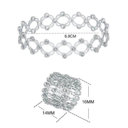 Integrated Dual-use Retractable Ring Bracelet
