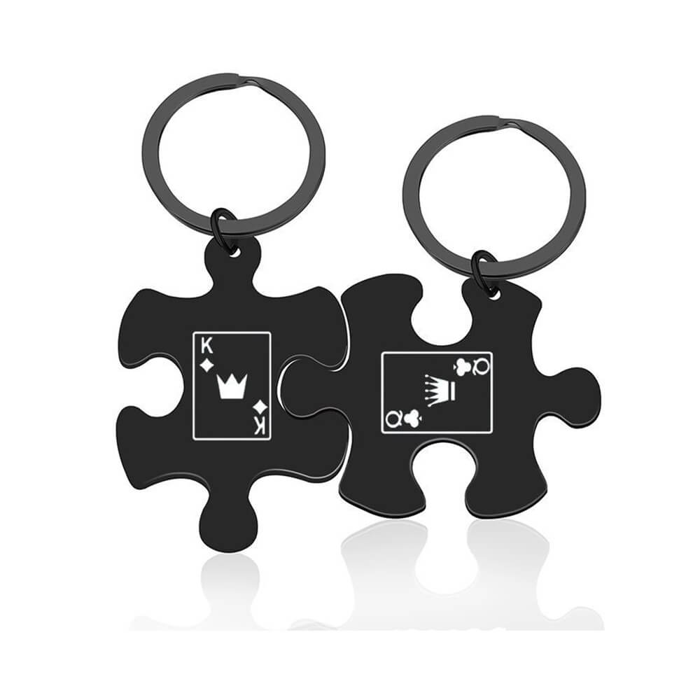 Puzzle Couples Necklaces