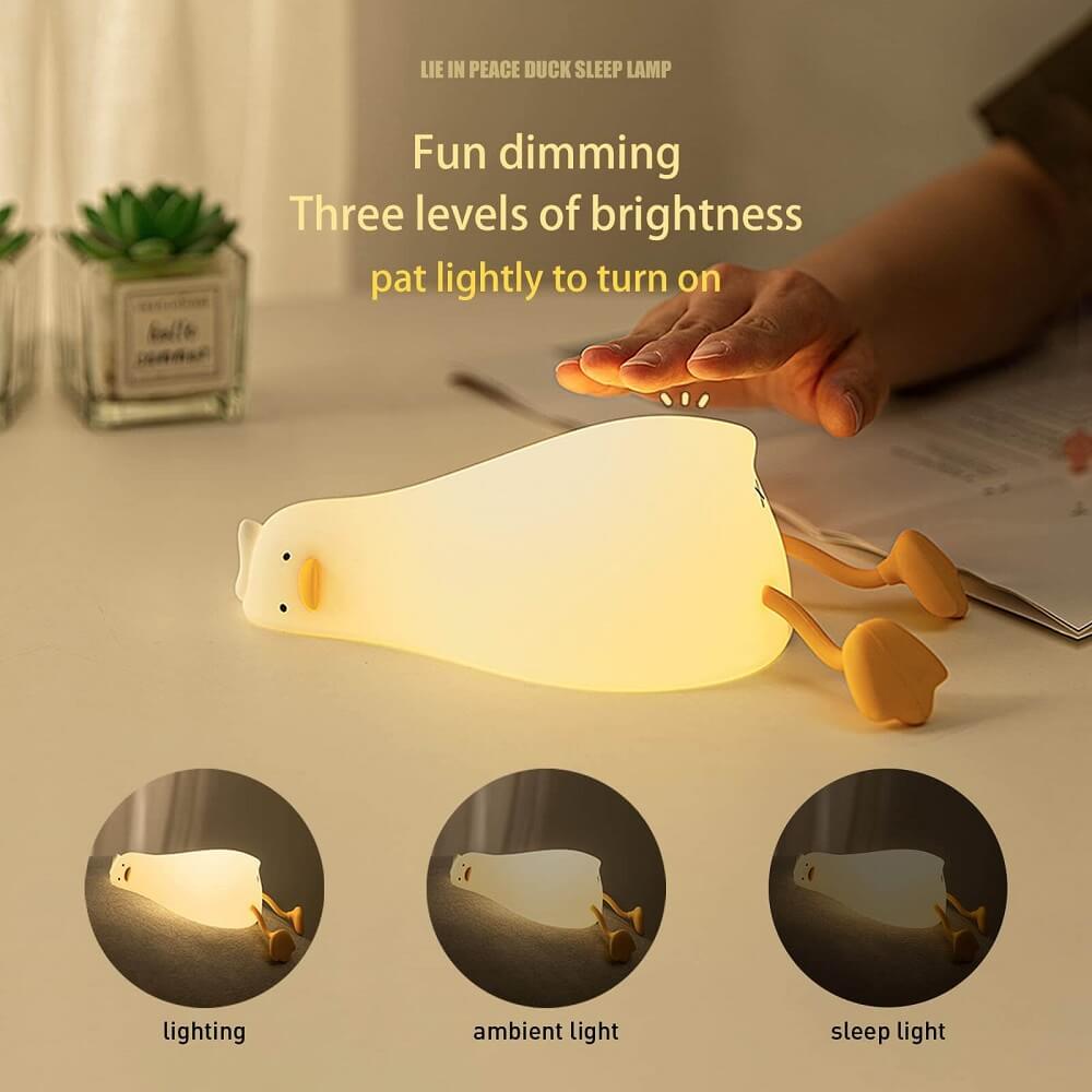 Lie In Peace Duck Sleep Lamp