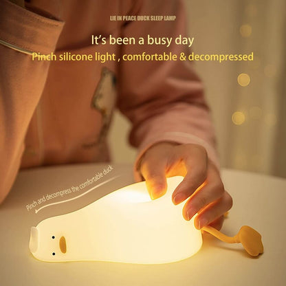 Lie In Peace Duck Sleep Lamp