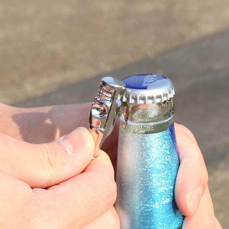 髑髏瓶 ビール栓抜き ネックレス