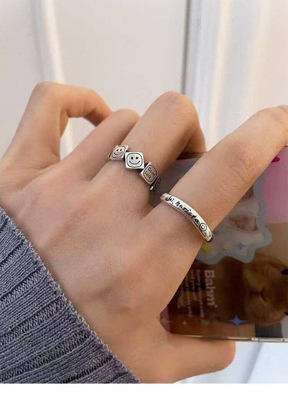 Smile Bring Good Luck Ring