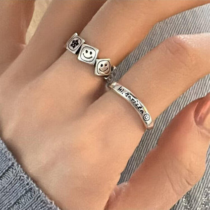 Smile Bring Good Luck Ring