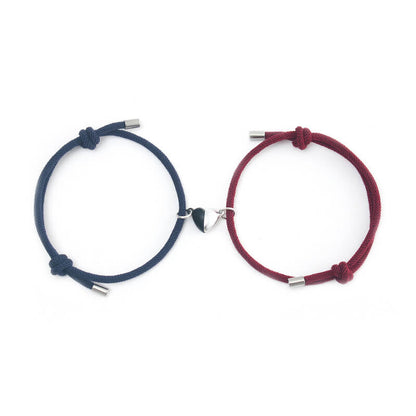 Heart Magnetic Bracelet for Two People
