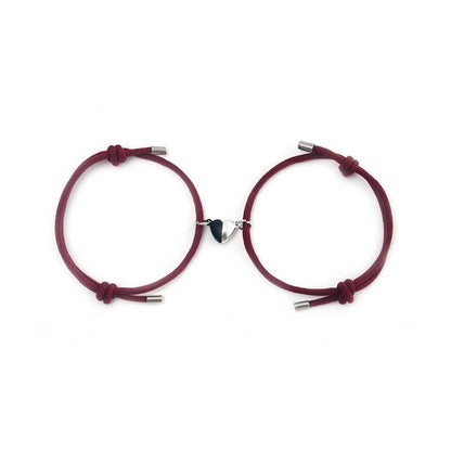 Heart Magnetic Bracelet for Two People