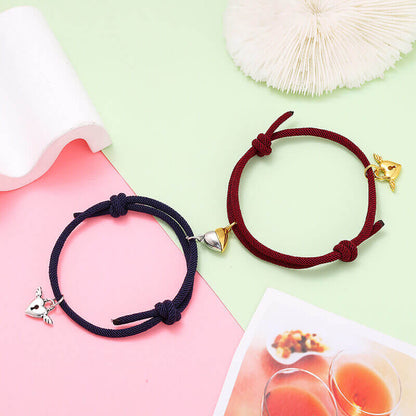 Half Heart Bracelets for Couples