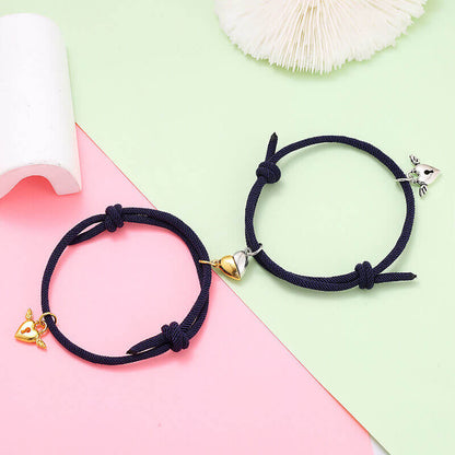 Half Heart Bracelets for Couples
