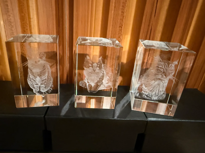 Tower 3D Photo Crystal