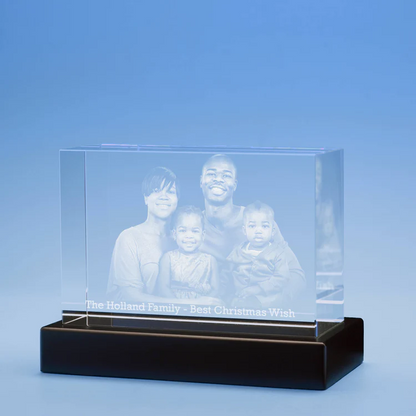 Brick 3D Photo Crystal