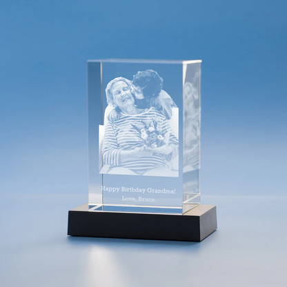 Tower 3D Photo Crystal