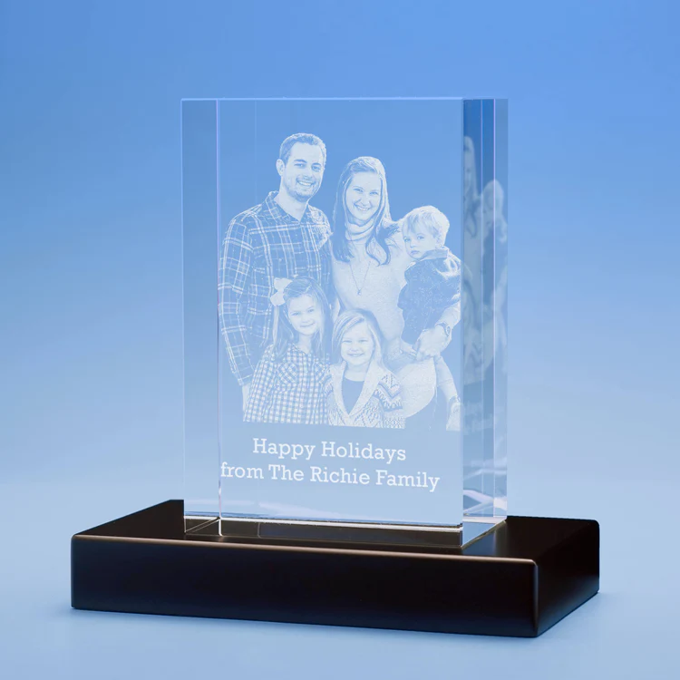 Tower 3D Photo Crystal