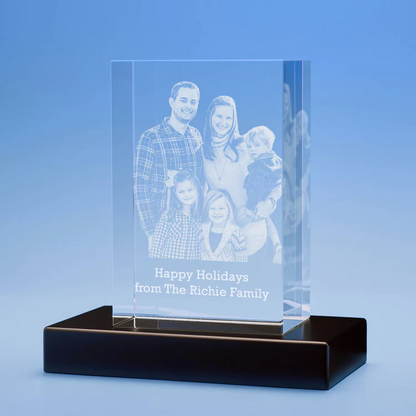 Tower 3D Photo Crystal