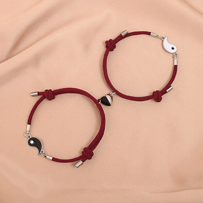 Magnetic Yin and Yang Bracelet