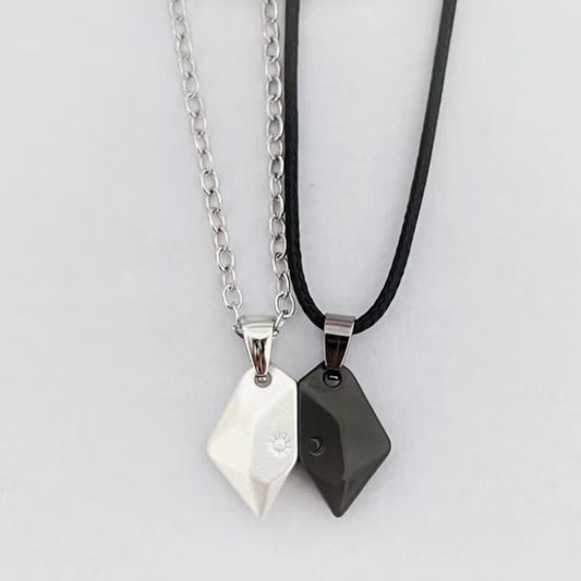 Moon & Sun Matching Magnetic Necklaces