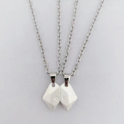 Moon & Sun Matching Magnetic Necklaces