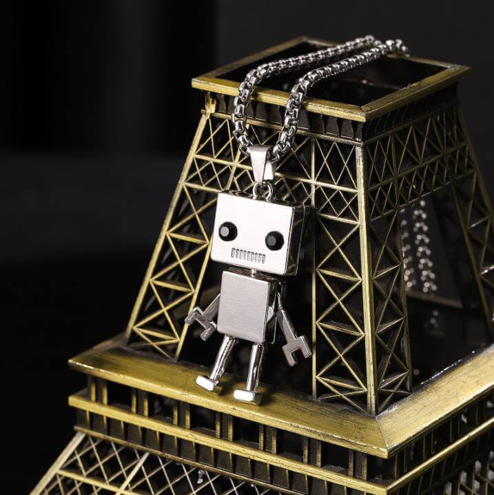 ロボット親友ネックレス