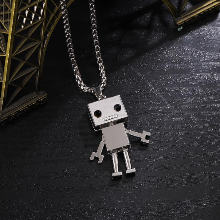 ロボット親友ネックレス