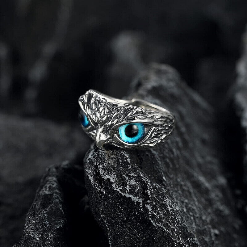 Owl Ring Silver