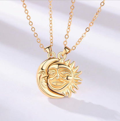 太陽と月 ベストフレンドネックレス