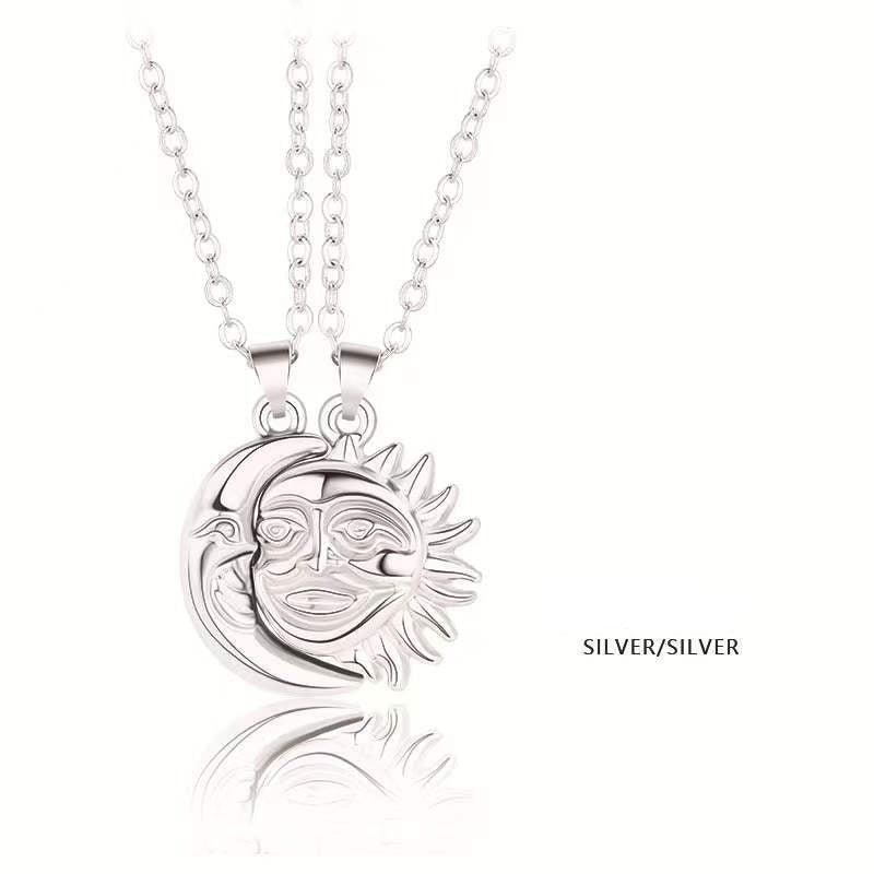 太陽と月 ベストフレンドネックレス